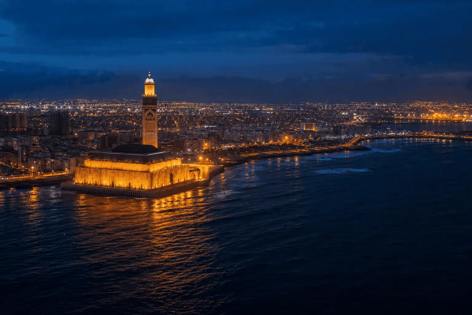 Skyline de Casablanca — abonnement IPTV MAROC