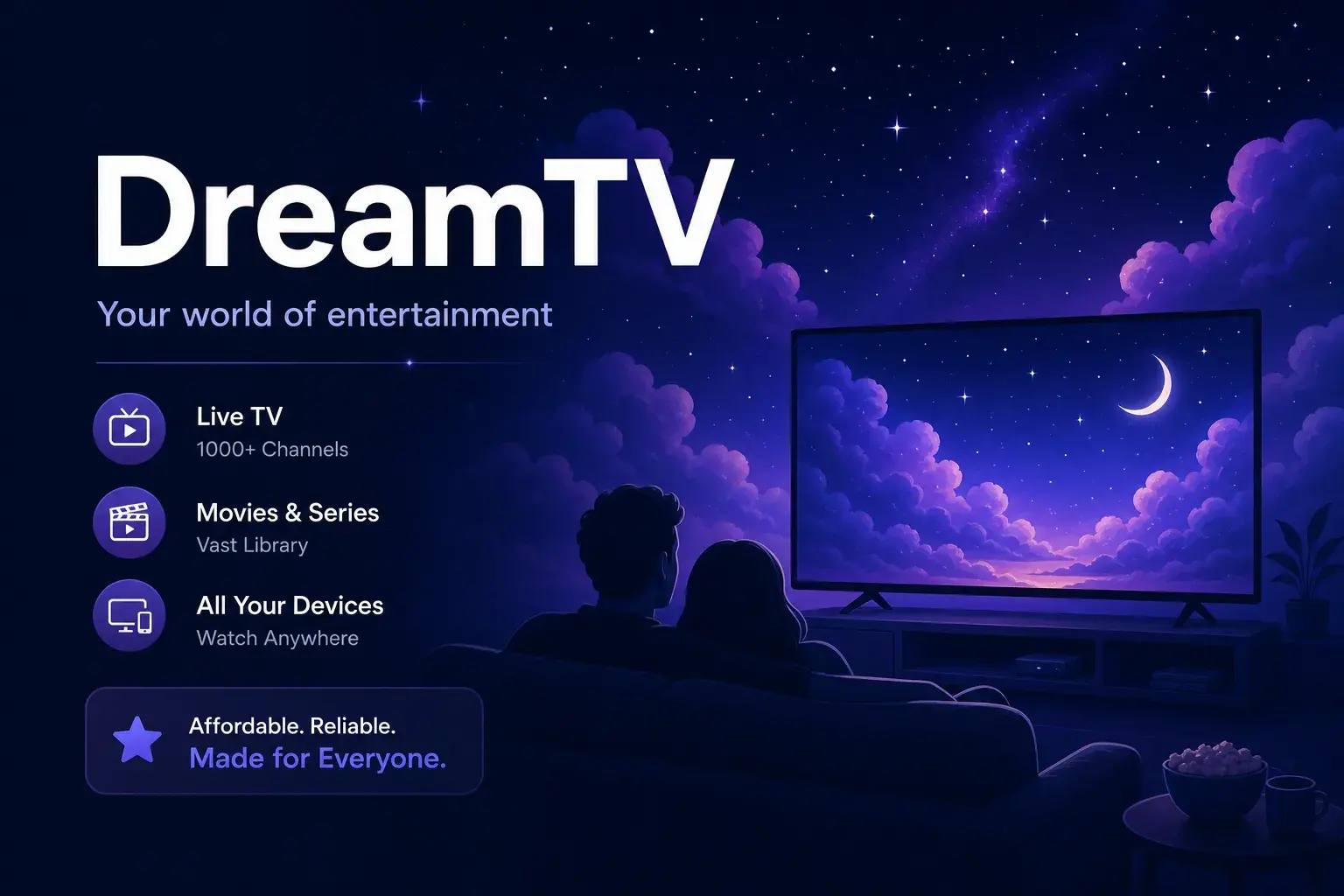 DreamTV IPTV — entrée de gamme Maroc